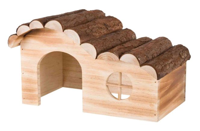 Hovedbilde Gnagerhus Hanna Tre/Furu 29x18x18cm