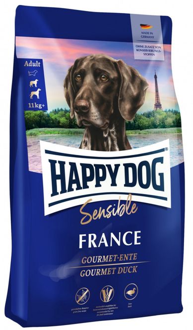 Hovedbilde Happy Dog Sensible France 1Kg M/And og Potet