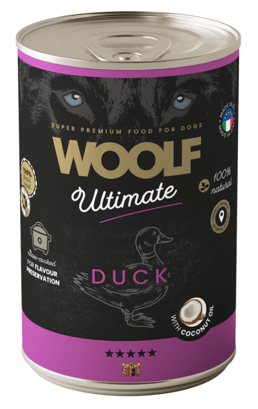 WOOLF Ultimate Duck with Coconut oil 400g