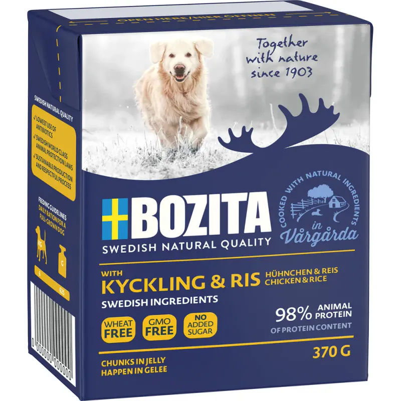 Bozita kylling og ris 370g
