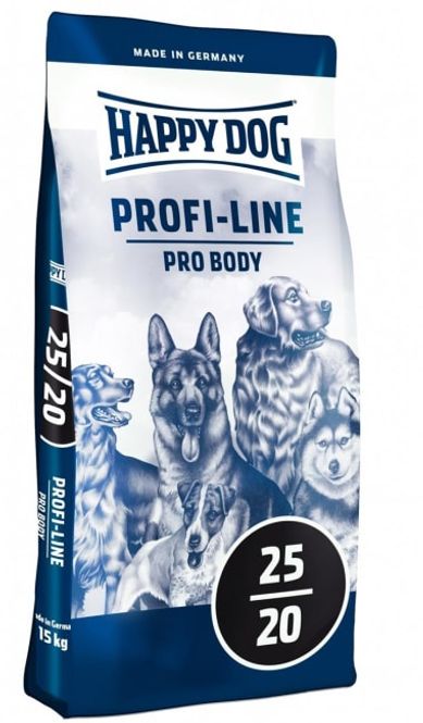 Hovedbilde Happy Dog Profi-Line Pro Body 25/20 15Kg