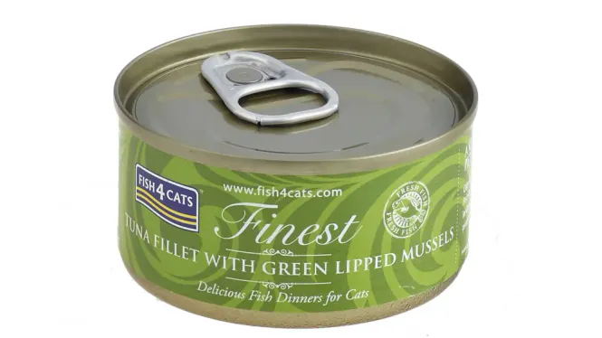 Hovedbilde F4C Cats Wet Tuna Mussel 70 g