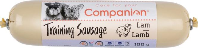 Hovedbilde Companion Training Sausage Lam 100g