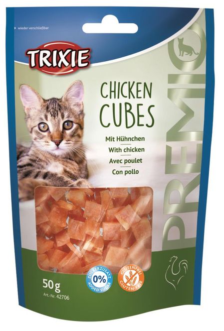 Hovedbilde Premio Chicken Cubes 50g