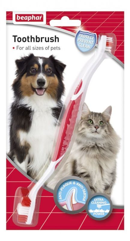 Beaphar 2- veis tannbørste