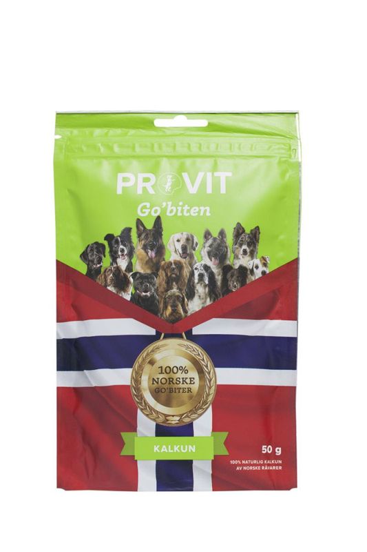 PROVIT Godbiter Frysetørket Kalkun 50g