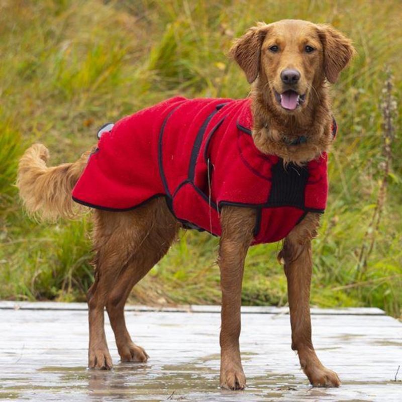 CANELANA Lana Rød - tynt ulldekken hund