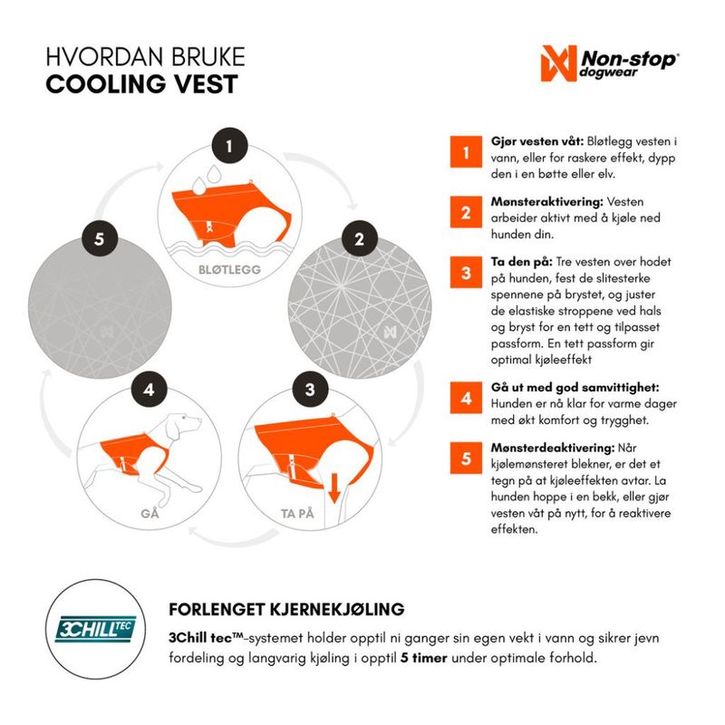 Non-stop dogwear Cooling vest