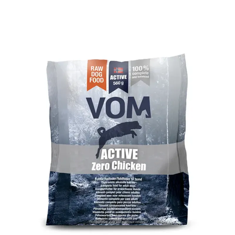 VOM ACTIVE fullfôr ZERO Chicken pose 560 gram