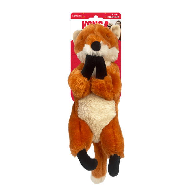 Hovedbilde Hundeleke KONG Wild Low Stuff Fox M