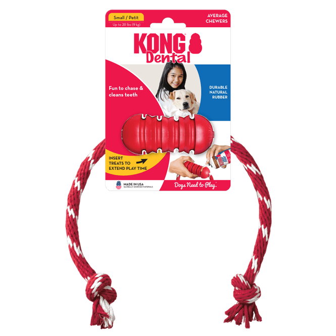Hovedbilde Hundeleke KONG Dental m/ tau S