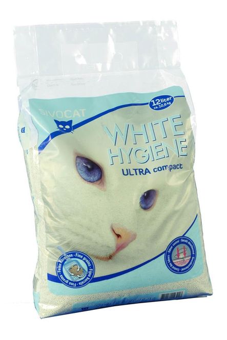 Hovedbilde Sivocat Kattesand White Hygiene Ultra 10,6Kg