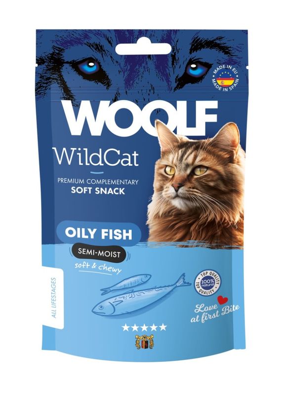 WOOLF Wildcat Snacks Oil fish 50g