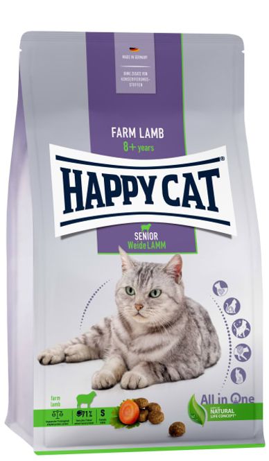 Hovedbilde Happy Cat Best Age Senior Lam 1,3kg