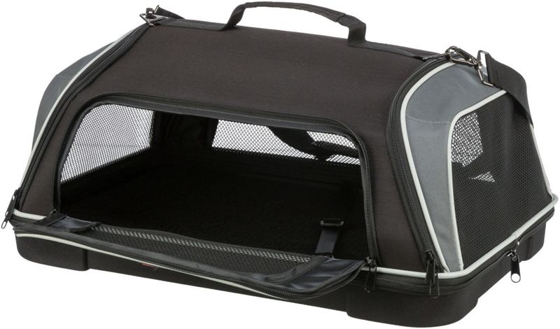 Transportbag Boarding Airline Polyester Sort/Grå 55x40x23cm Max 7kg