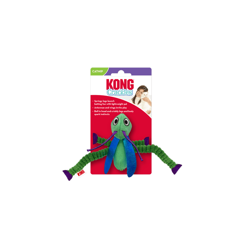 Katteleke KONG Crackles Grasshopper