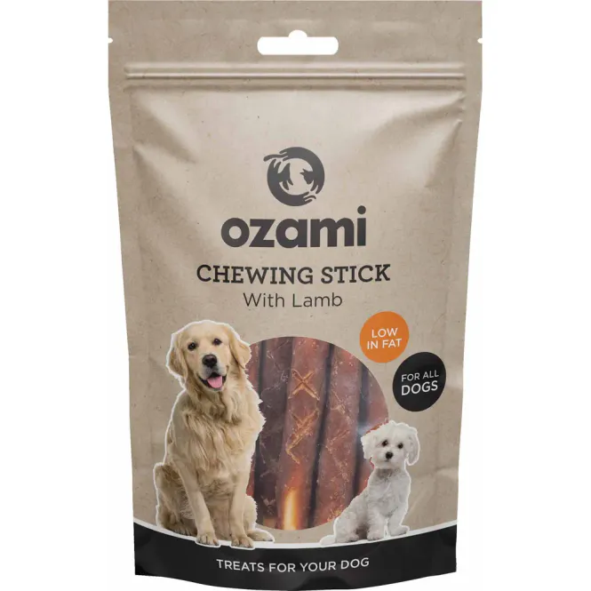 Hovedbilde Chewing Stick With Lamb 12.5cm 100g Ozami