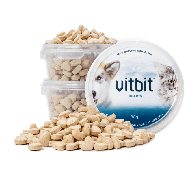 Hovedbilde Vitbit Hearts 80g