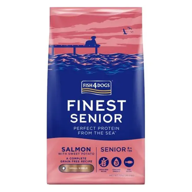Hovedbilde F4D Senior Salmon Small 1,5 kg
