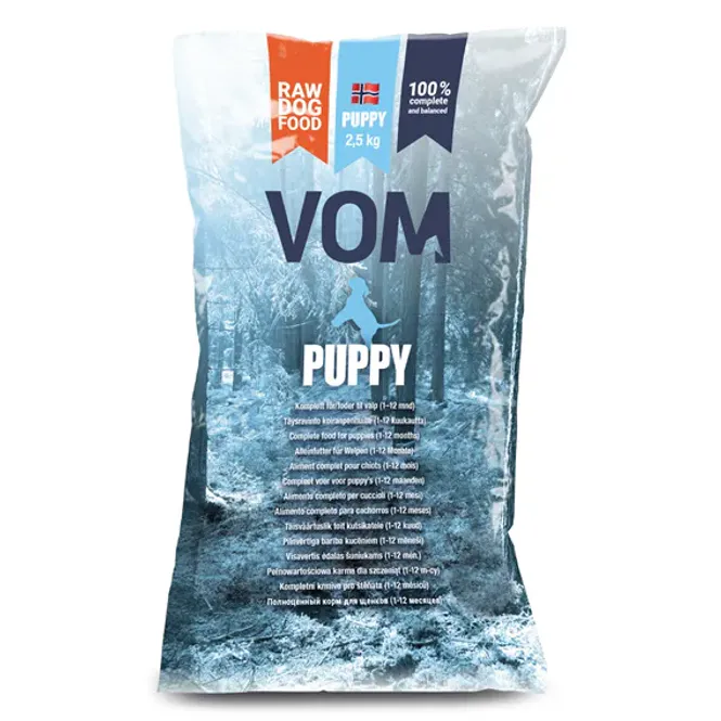 Hovedbilde VOM PUPPY fullfôr 2,5 kg