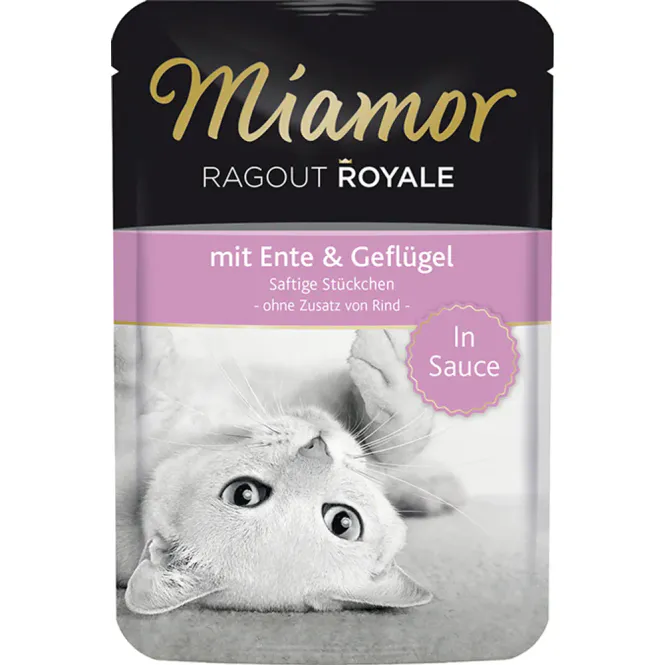 Hovedbilde Miamor Ragout Royale Duck & Bird In Sauce 100gr