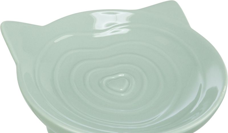 Katteskål Vivana Ergonomisk Keramikk 0,15l Ø14cm Sage