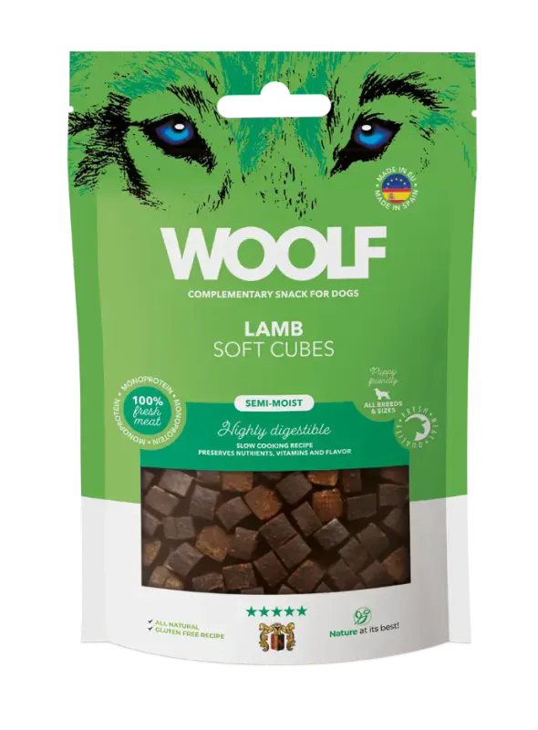 Woolf Soft Cubes Lam 100g