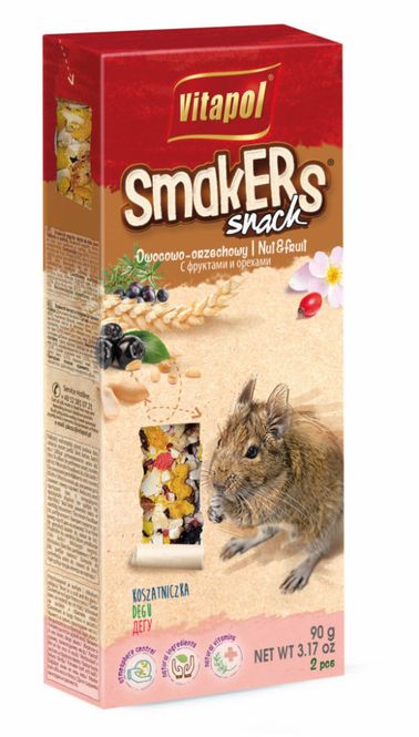 Hovedbilde Smakers Degus m/ Nøtter og Frukt 2 stk