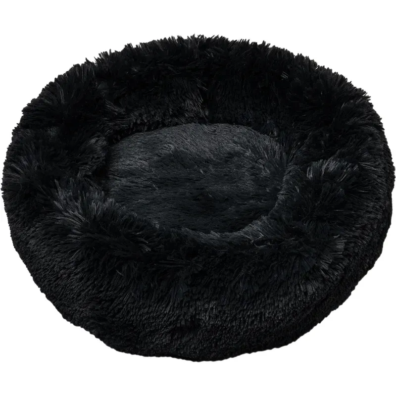 Hundeseng Doris Svart Ø70x16 cm