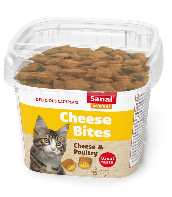 Hovedbilde Sanal Katt Cheese Bites Cup 75g