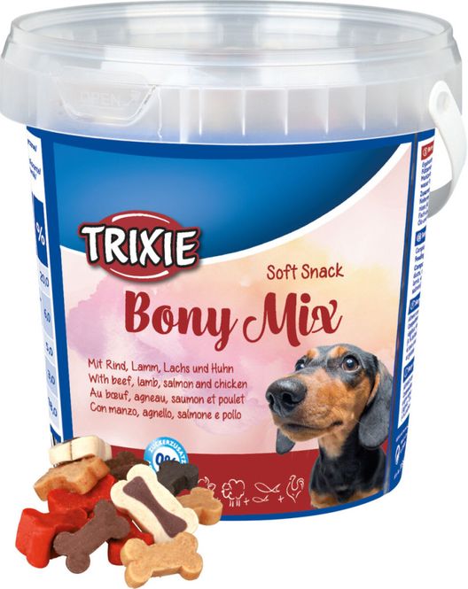 Hovedbilde Bony Mix M/Biff, Lam, Laks og Kylling 500g