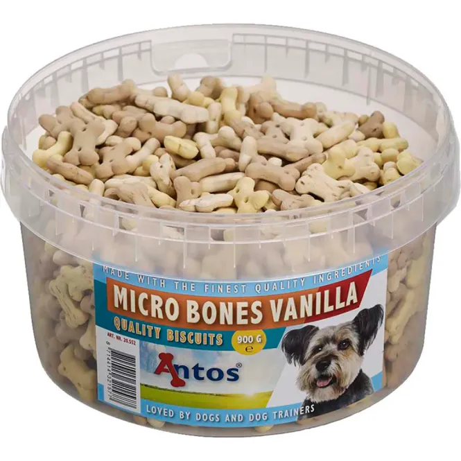 Hovedbilde Hundekjeks Micro Bonesvanilla