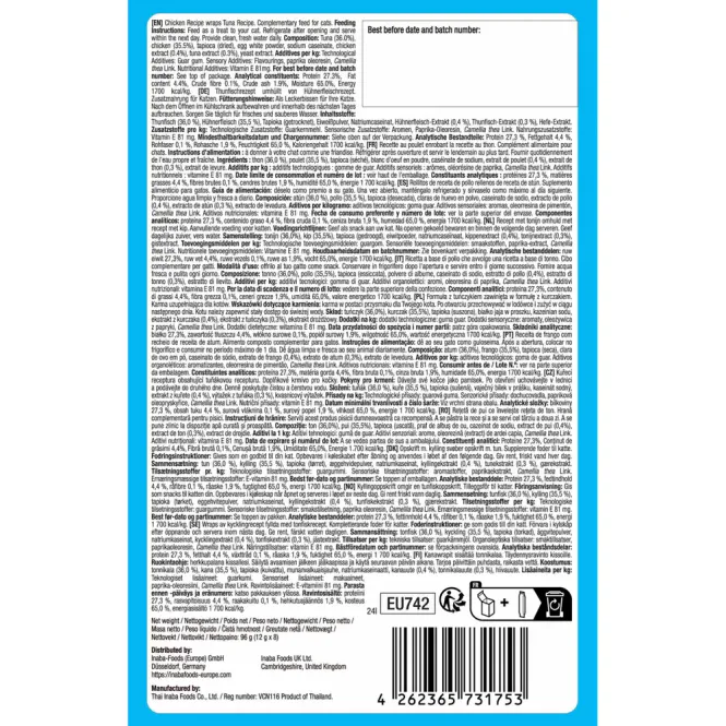 Hovedbilde Churu Cat Fun Bites Tuna 8 stk