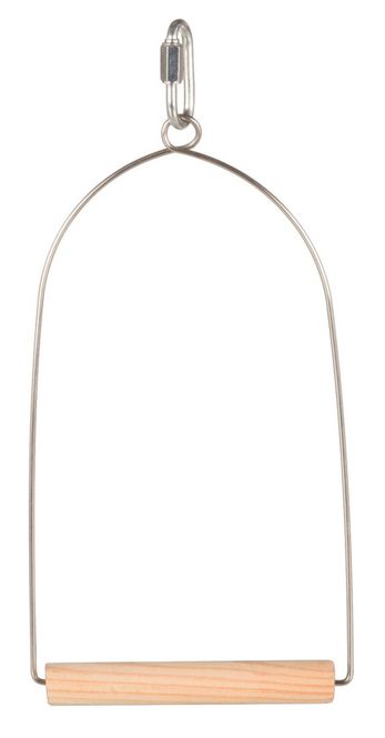 Hovedbilde Huske Til Undulat i Tre M/Ståloppheng 10,5x22,5cm