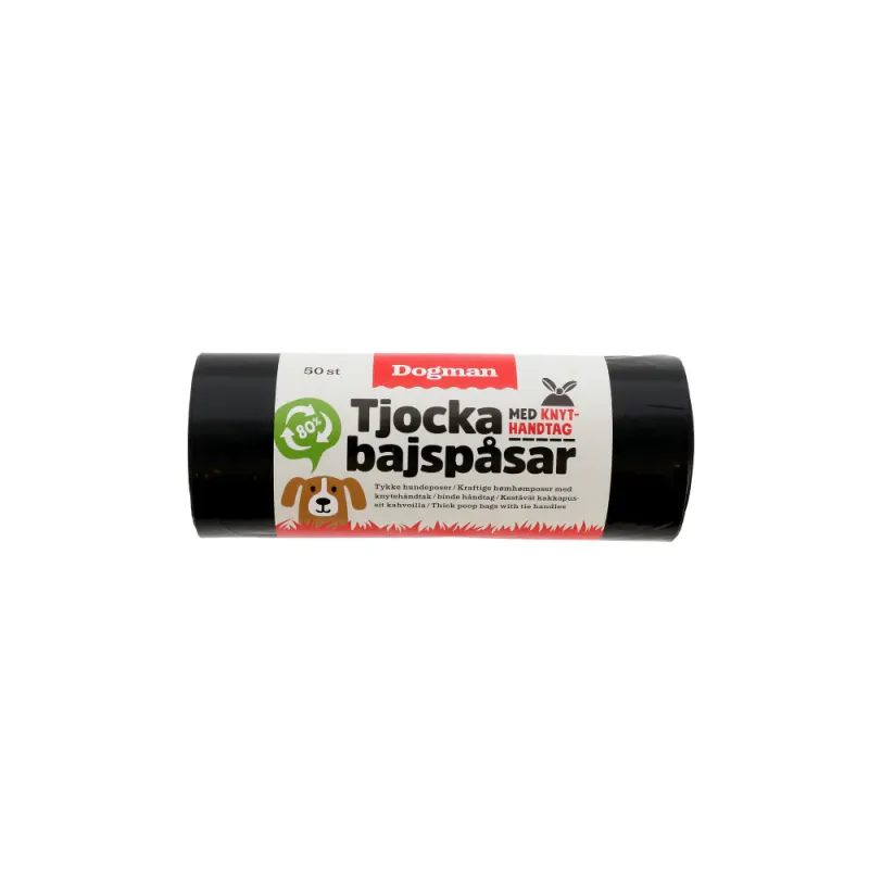 Hundeposer med håndtak 50p
