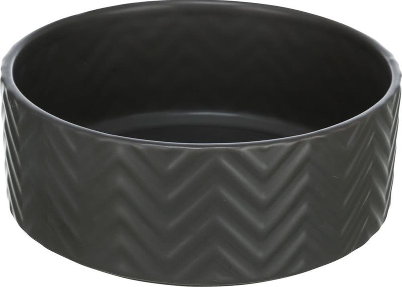 Hundeskål Keramikk 0,9L Ø16cm Sort
