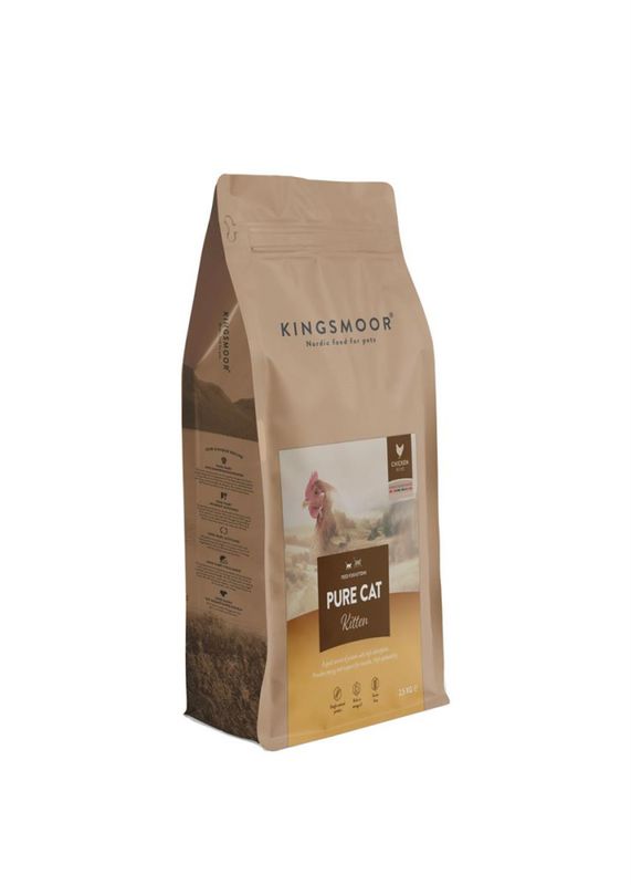 Kingsmoor pure chicken kitten 2,5 kg