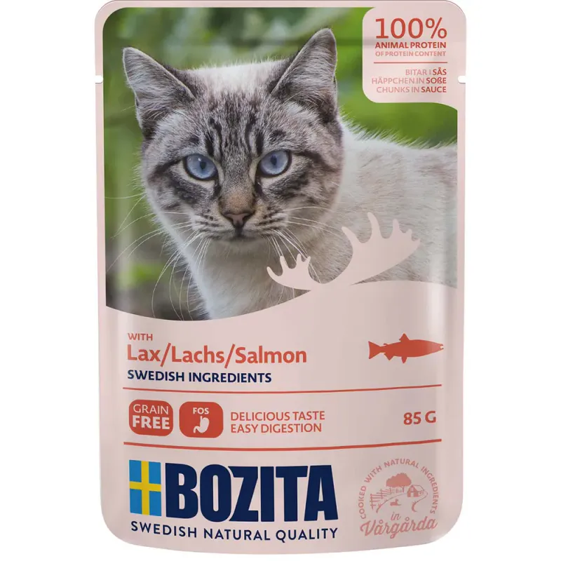 Bozita Feline Laks Saus 85g