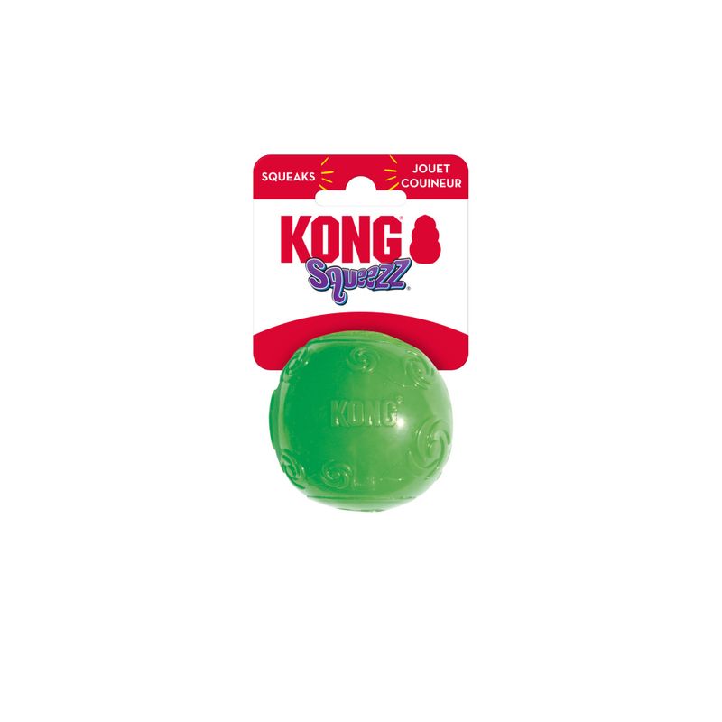 Hundeleke KONG Squeezz Ball M