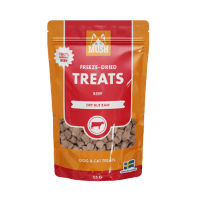 Hovedbilde Mush Freeze-Dried Okse 55g