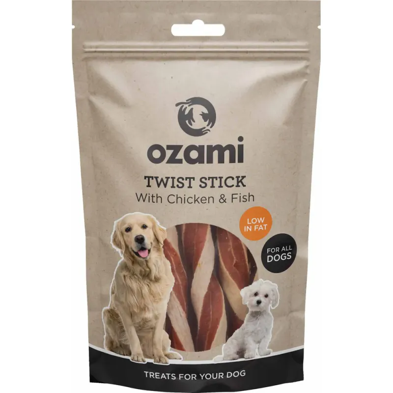 Chicken Twist Stick 100gr Ozami